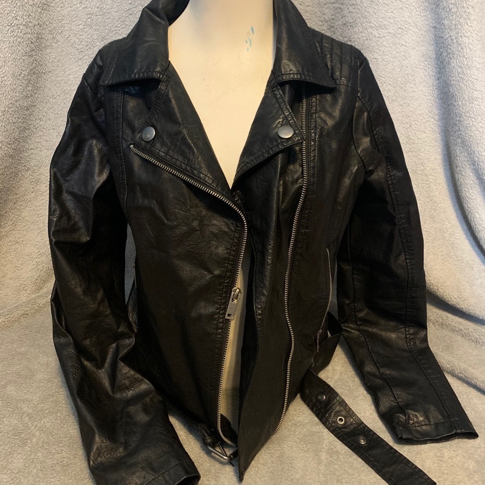 Leather jacket